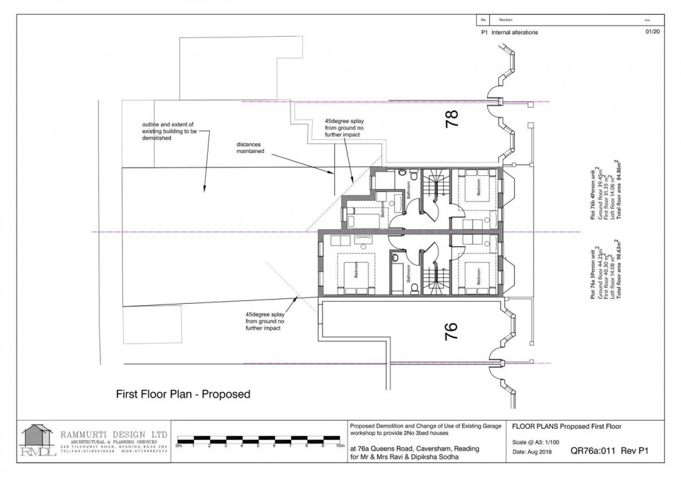 Floorplan for Queens Road, Caversham, Reading