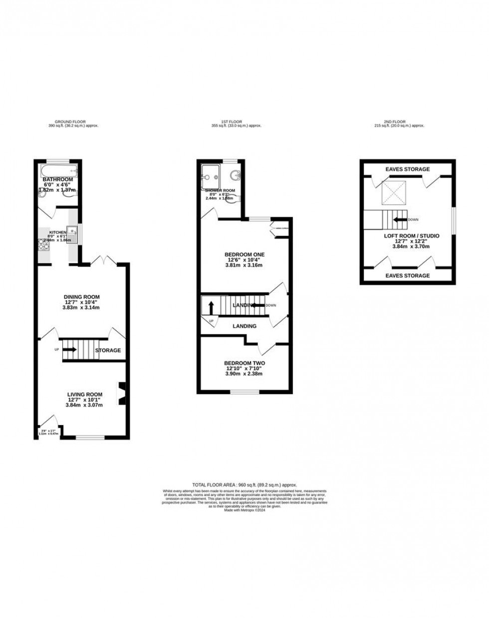 Floorplan for Gosbrook Road, Caversham, Reading