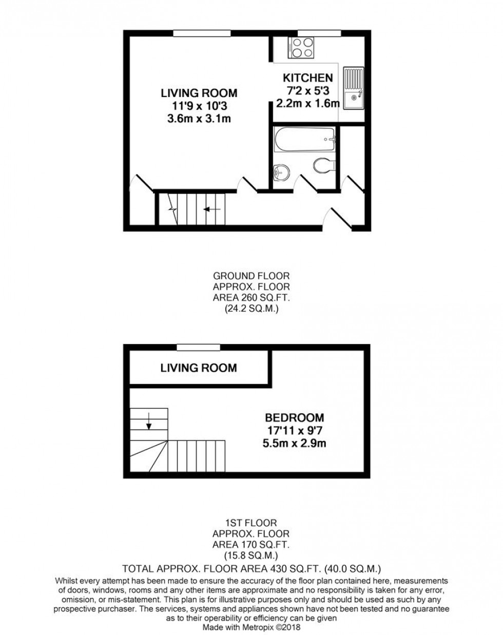 Floorplan for Rowe Court, Grovelands Road, Reading