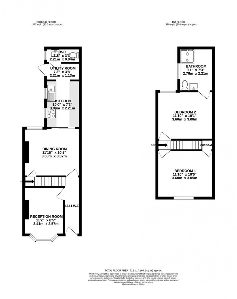 Floorplan for Gosbrook Road, Caversham, Reading