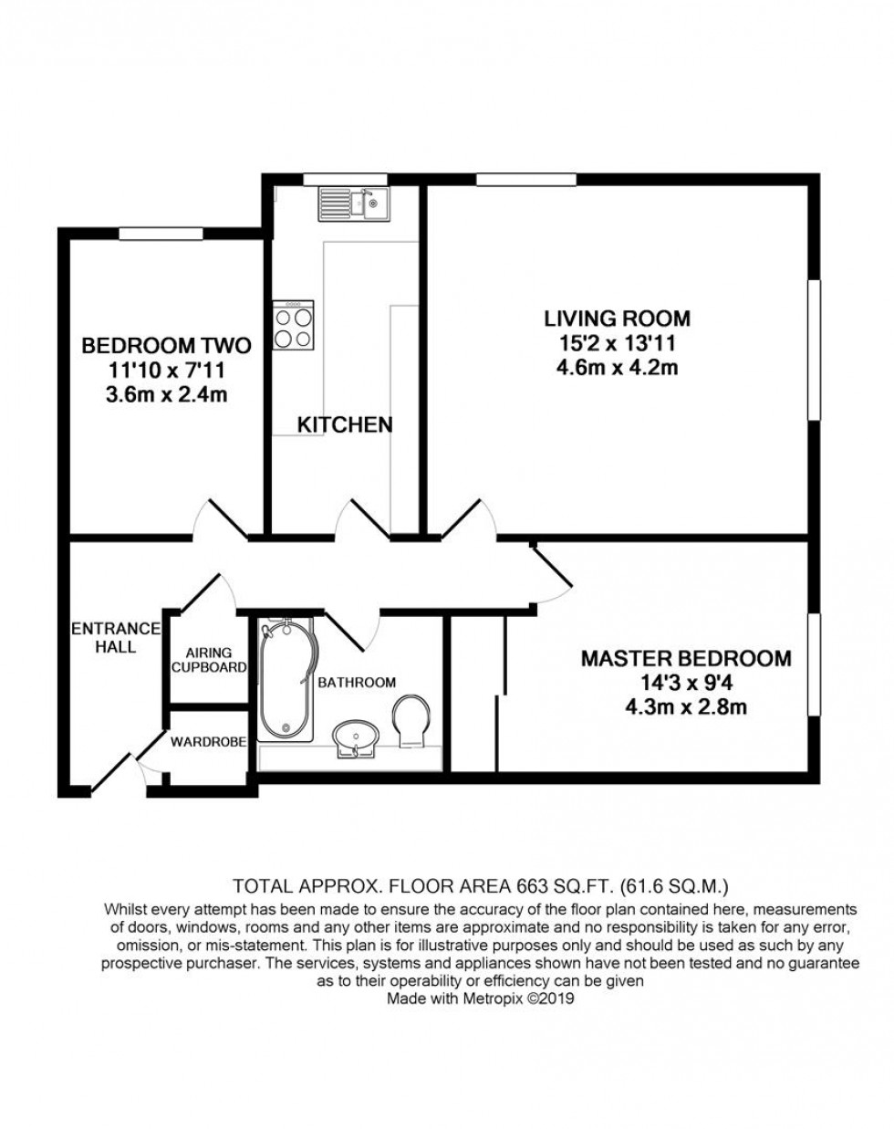 Floorplan for Balmore Park, Caversham, Reading