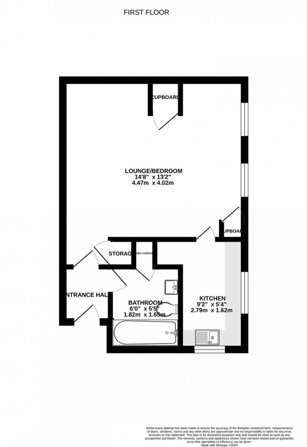 Floorplan for Wyre Court, Tilehurst, Reading