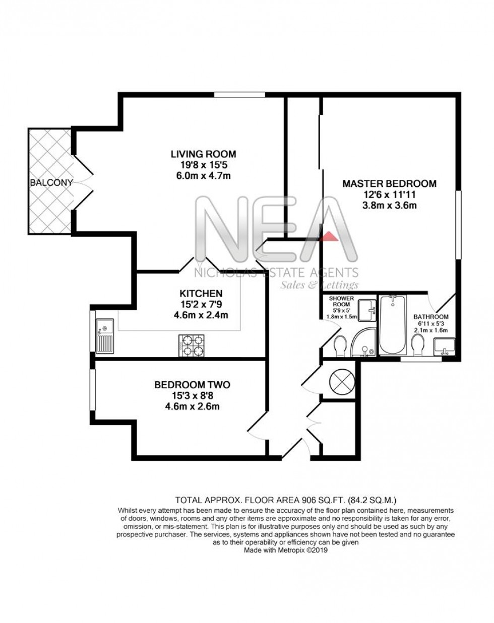 Floorplan for Patrick Road, Caversham, Reading