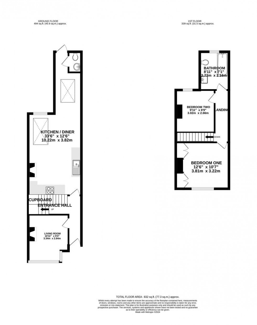 Floorplan for Swansea Road, Reading, Berkshire