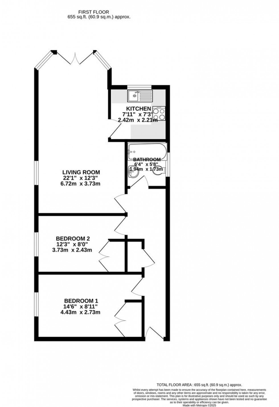 Floorplan for Abbotsmead Place, Caversham, Reading