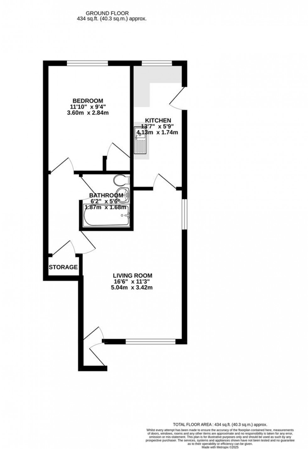 Floorplan for The Willows, Caversham, Reading