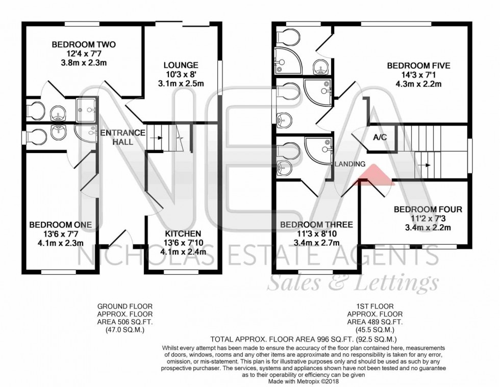 Floorplan for Star Road, Caversham, Reading