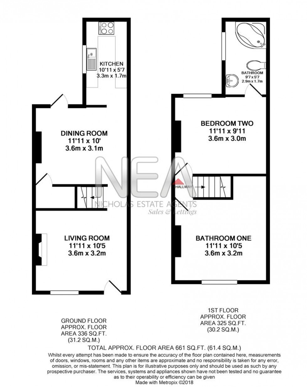 Floorplan for Gosbrook Road, Caversham, Reading