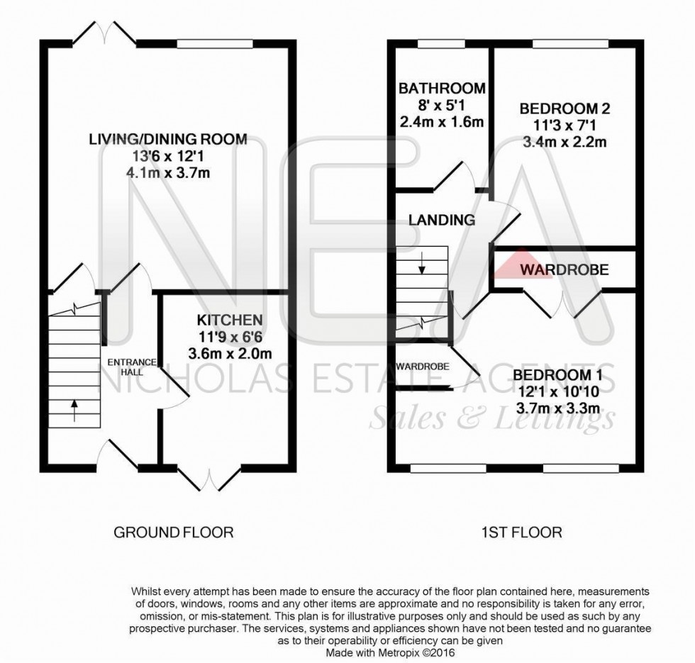 Floorplan for Clonmel Close, Caversham, Reading